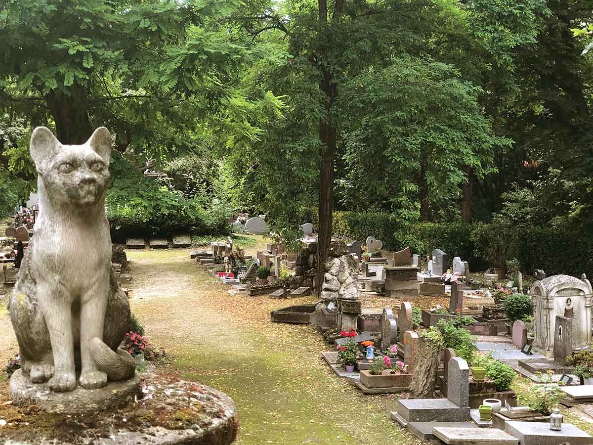 El cementerio de perros de Asnières-sur-Seine en Francia 