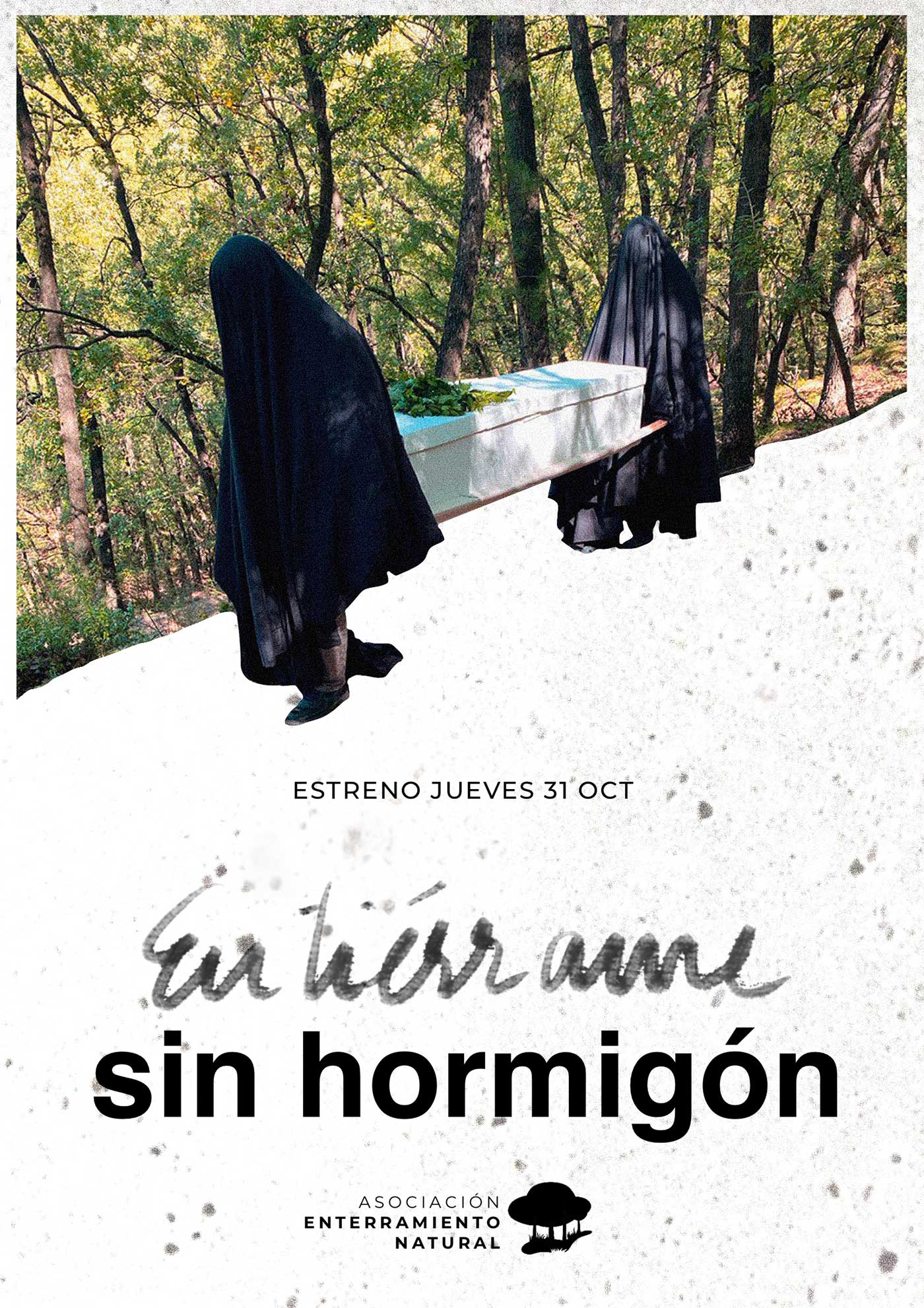 Cartel EnTierraMe sin hormigón