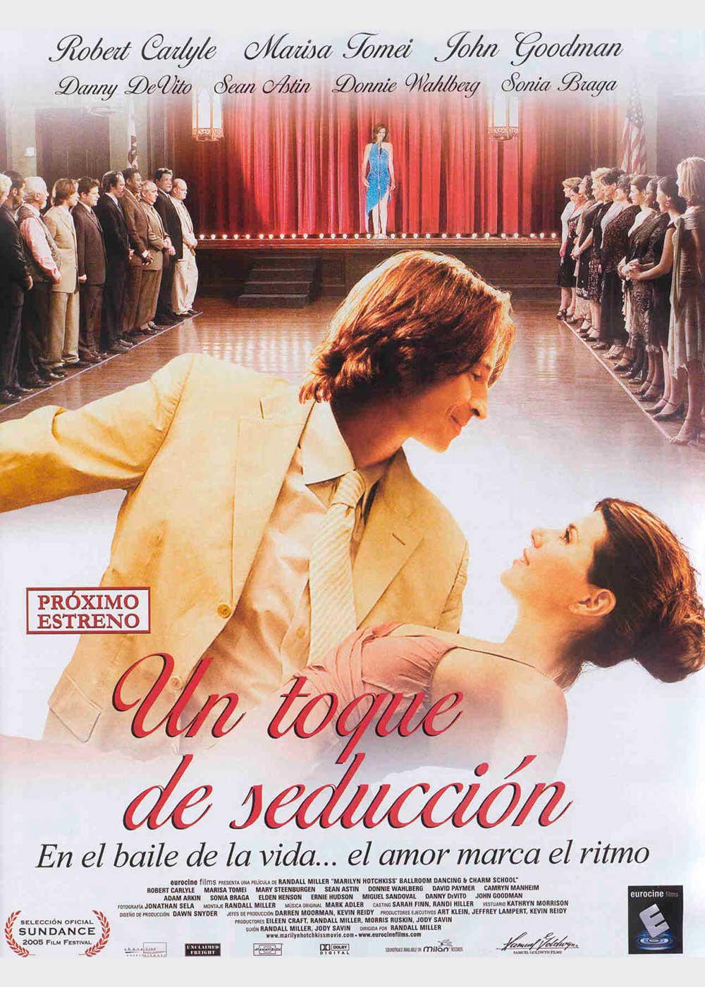 Cartel de la película Un toque de seducción (2005) film de Randall Miller