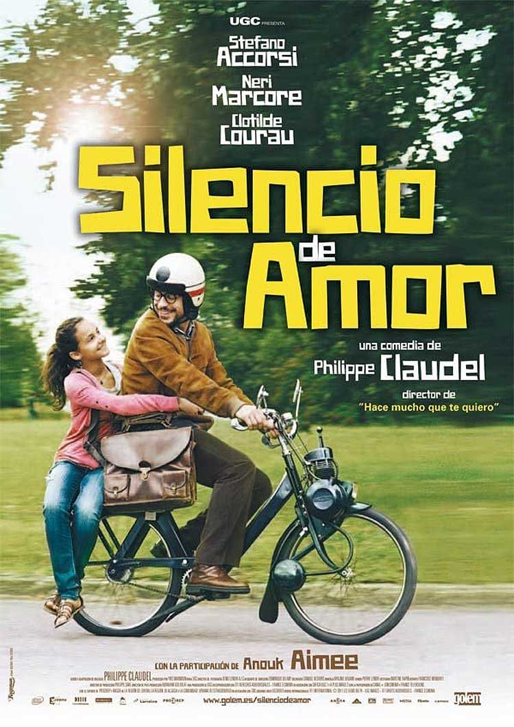 Cartel del film Silencio de Amor (2011) de Philippe Claudel