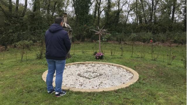 Cememterio de Plaisance en la región francesa de la Vienne