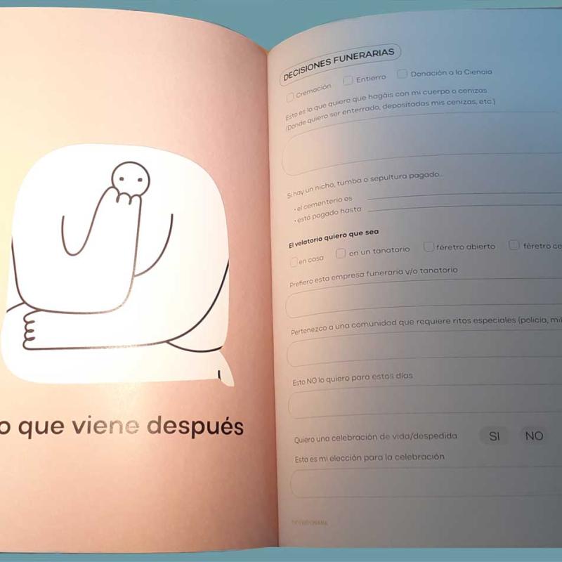 Sayonara, libro, interior