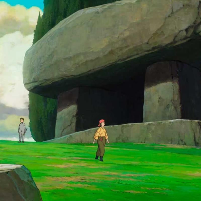 Fotograma de El chico y la garza (2023), film de Hayao Miyazaki