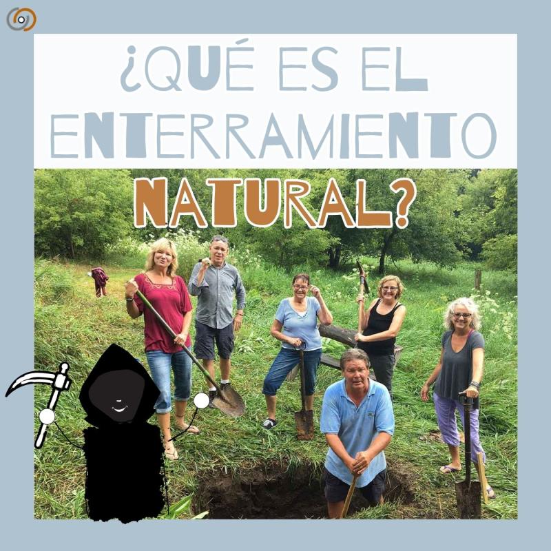 Imagen ¿qué es el enterramiento natural?