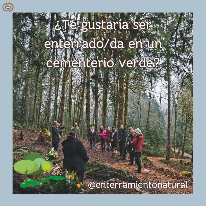 Imagen ¿qué es el enterramiento natural?