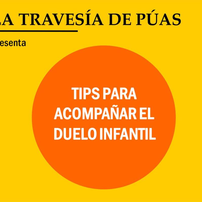 Tips para acompañar el duelo infantil . Material complementario