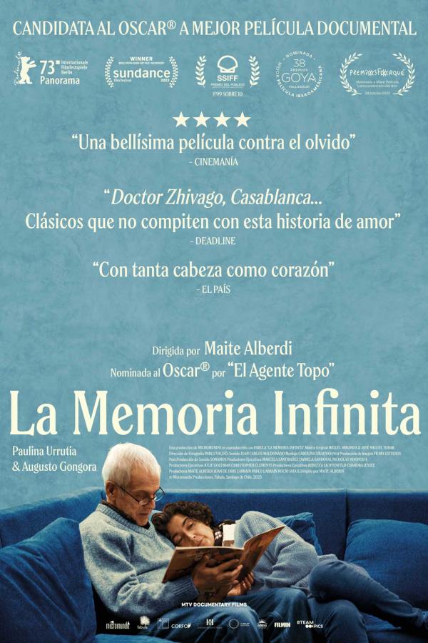 Cartel La Memoria Infinita (2023) de Maite Alberdi (Chile)