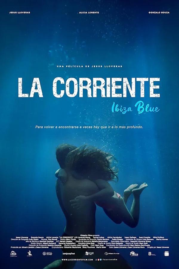 Cartel La Corriente - Ibiza Blue (2023) de Jesús Lloveras