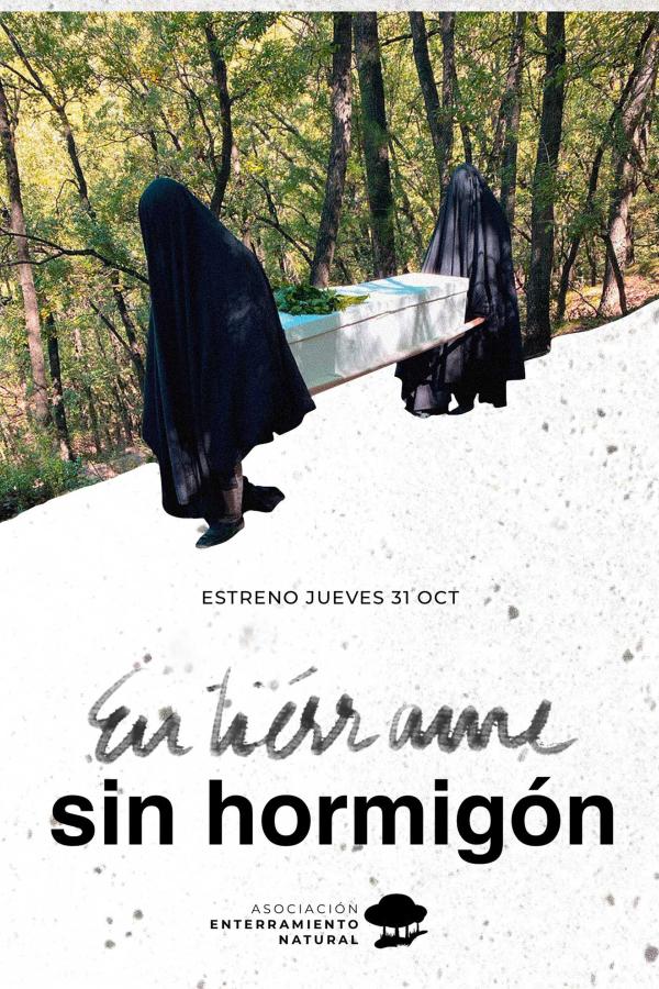 Cartel EnTierraMe sin hormigón