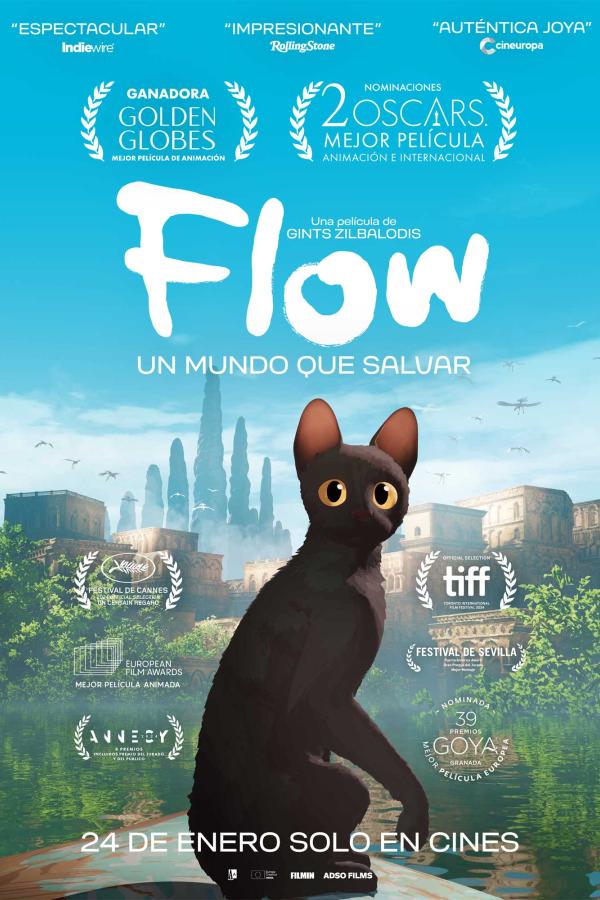 Cartel Flow, un mundo que salvar (2024) de Gints Zilbalodis